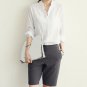 Women\'s Casual Loose Style Cotton Linen Blouse Long Sleeve Shirt All Match Top