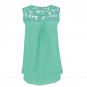Plus Size Women Lace Blouse Femme Tops Chiffon Shirt Summer 2017 Blusa Feminina Hollow Women Top Shi