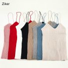 Ziker New 2017 Fashion Summer Strapless Tops Solid Sexy Off The Shoulder Knitted Women Shirts Blouse