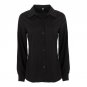 Women Lady Slim Fit Long Sleeve Cotton Casual Shirt Tops Blouse New Sale