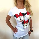 2018 Spring Women Tops Shirt Cartoon Harajuku Print 9 Colors O neck Short Sleeve Women Blouses Shirt