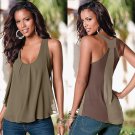 # Vestido 2017 Women Sexy Chiffon Sleeveless Blouse Camisa feminina Ladies Sexy Loose Casual Vest Ta