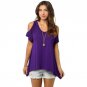 Women\'s Summer Fashion Soft Cotton Off Shoulder Loose Tee Tops Ladies Blouse Soft Tops  S-5XL