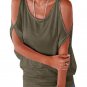2017 New Arrival Batwing Sleeveless Blouse Summer Causal Cold Lace up Back shirts Oversized Sexy Top