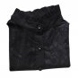 Womens Fake Collar Lapel Sleeveless Tops Shirts Detachable Blouse Sweater Tops Decor Lapel Black