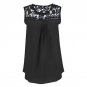 Summer Style Women Lace Vest Top Sleeveless Blouse Casual Tank Tops Chiffon Shirt