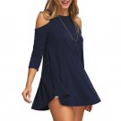 Women\'s Fashion Off Shoulder Long Sleeve Loose Blouse Casual Top T Shirt