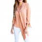 2017 Elegant Solid Shirt Women Blouse Casual Long Sleeve V Neck Fashion Chiffon Office Lady Work Wea