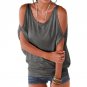 Summer Blouses 2018 New Sexy Off Shoulder Short Sleeve Women Tops Casual Loose Female Tee Shirt Cami