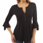 Summer Ladies Ruffle Tops Half Sleeve Vintage White Blouse Femme Causal Cotton Shirt Womens Tops And