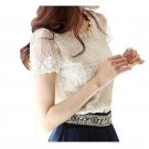 BOBOKATEER chiffon blouse with embroidery top femme blusas feminina 3xl plus size women blouses 2017