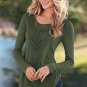 2016 New Fashion Spring Women Blouses Long Sleeve O Neck Hollow Out Female Casual Slim Fit for Lady
