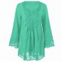 2017 Spring Blusa Shirts Women Blouse Vintage Lace Floral Crochet Hollow Tops Feminine Blouse Plus S