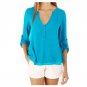 Spring Blusas 2017 Fashion Women Chiffon Patchwork Shirts Slim Long Sleeve V-Neck White Black Blouse