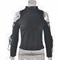 Women Hollow Out O-Neck Blouse Shirt Tops Fansion Solid Long Sleeve Pencil Shirts Spring Fall Blusa 