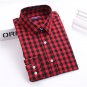 Dioufond Brand New Plaid Shirt Women Long Sleeve Blouses Turn-Down Collar Blusas Plus Size Plaid Shi