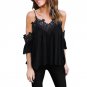 Summer Blouse Women Sexy Short Sleeve Off Shoulder Tops Shirt Women Casual Shirts