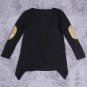 Women Fashion Cotton Top Thin Blouse Long Sleeve Summer Cardigan Sweater Coat Big Size Flounce