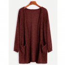 New Arrive Coat Jacket Women Spring brand Cotton Top Thin Blouse Long Sleeve Cardigan long Sweater C