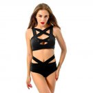 1Set Women Swimwear Bikini Set Bandage Push-Up Swimsuit Beachwear