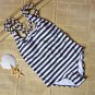Hot 2017 New Arrival Summer Sexy Striped Bikini Women Triangle Swimwear Swimsuit For Girl Brief Sets