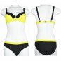 2017 Striped Women Push up Halter Bikinis Swimsuit Sexy Patchwork Retro Bikini Set Swimwear Female B