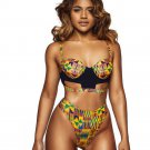 swim wear 2017 Bikini Brasil Set Swimwear Push-Up Underwire Padded Bra Swimsuit maillot de bain