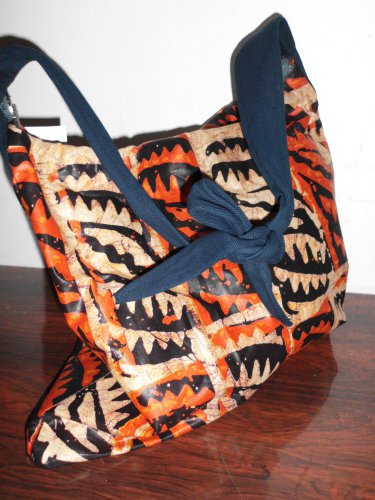 2 handmade dashiki bag
