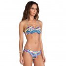 Bikinis women 2017 Plavky Push-up Padded Sexy Ladies Retro Style Biquini Swimsuit #EWX