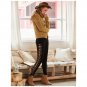 Solid Color Yellow Knitted Top