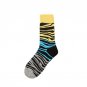 ChanmsGend High Quality New Fashion Stripe Print Color Block Cotton Sock Colorful Casual Sock Dropsh