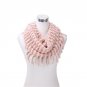 3 Colors Winter Brand Designer Color Blocked Ring Scarf Women Shawl Knitted Autumn Warm Scarves Bla