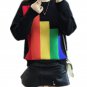 color block Sweater Kawaii Pullover coloful Female Jumper Women\'s Clothing Japan Korean Style rainb