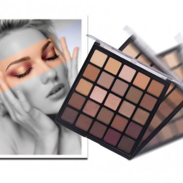 Makeup Natural Long Lasting Eye Matte Shimmer Powder Face Makeup Powder Eye Shadow Makeup Palette Sh