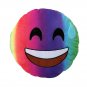 New Colorful Emoji Pillow Rainbow Smiley Emoji Plush Toy Emotion Cushion