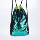 2017 Women Double Color Sequins Backpack Fashion  Roses  Casual Ladies Chest Bag #5M