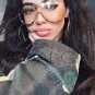 Retro Inspired Women Sunglasses Oversize Shield Metal Half Frame Eyeglasses Frame ss622