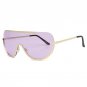 Retro Inspired Women Sunglasses Oversize Shield Metal Half Frame Eyeglasses Frame ss622