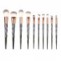 10pcs Hot Sale Professional Makeup Brushes Facial Care Powder Blush Cosmetics Make Up Brush Tools Fo