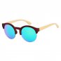 New fashion Round Frame Wooden Sunglasses Men Women Retro Gafas Handmade Bamboo Wood Sunglasses