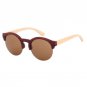 New fashion Round Frame Wooden Sunglasses Men Women Retro Gafas Handmade Bamboo Wood Sunglasses
