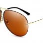 Metal Round Pilot Sunglasses Women Oversized Vintage Sunglasses Unisex Brand Designer Glasses for Me