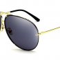 Metal Round Pilot Sunglasses Women Oversized Vintage Sunglasses Unisex Brand Designer Glasses for Me