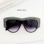 Luxury Cat Eye Sunglasses Women Italy Brand Designer Diamond Sun glasses Ladies Vintage Oversized Sh