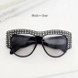 Luxury Cat Eye Sunglasses Women Italy Brand Designer Diamond Sun glasses Ladies Vintage Oversized Sh