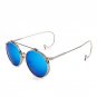 Vintage Steampunk Sunglasses Men Round Designer steam punk Metal women Flip Coating Sunglasses Men R