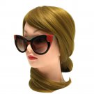 Sungalsses Women Vintage Retro Cat Eye Eyewear Brand Designer Luxury Sunglasses Women Ladies Girls 4