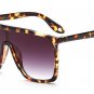 Oversized Sunglasses Women Men Unisex Black Large Sun Glasses For Female Steampunk Goggles Flat Top 
