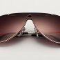 3581 Aviator sunglasses women men 60mm pilot Shooter wine red classic brand driving glasses oculos d