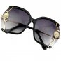 Luxury Brand New Women Sunglasses With Fine Lace and Rhinestone Decoration Semi-Rimless Frame Sungla